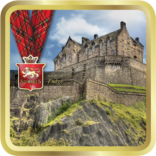 Edinburgh Castle tin image