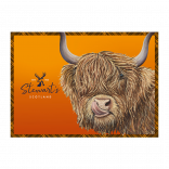 Stewart's Caitlyn the Highland Cow Shortbread Gift Box tin image